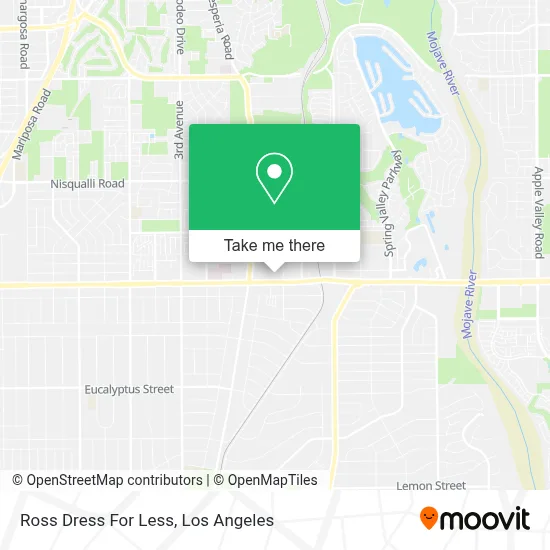 Ross Dress For Less map