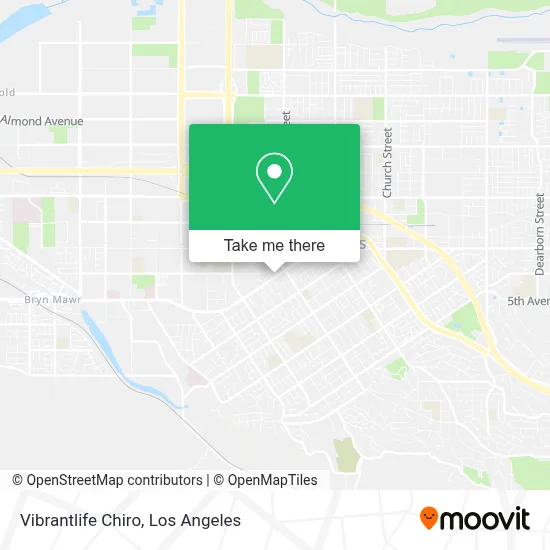 Vibrantlife Chiro map