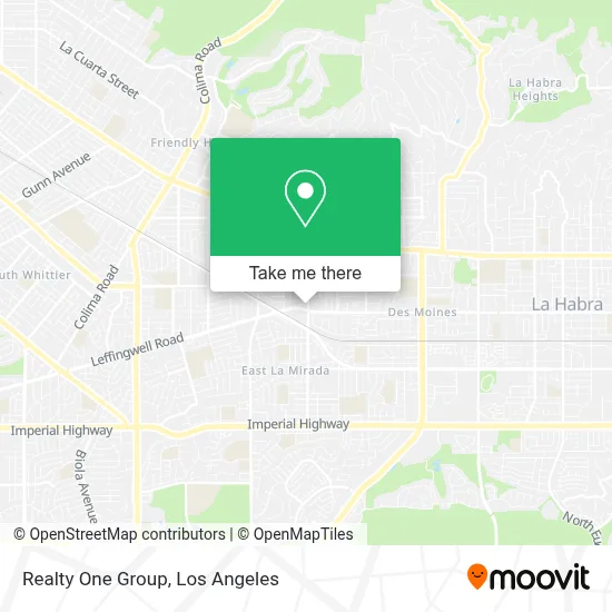 Realty One Group map