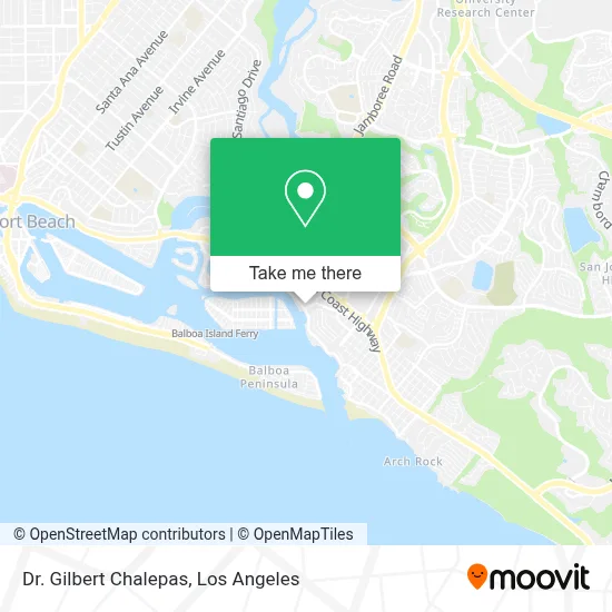 Dr. Gilbert Chalepas map