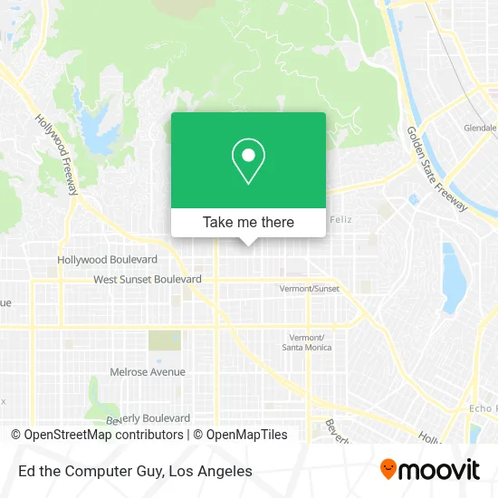 Ed the Computer Guy map