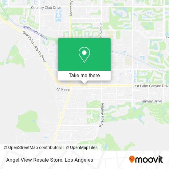 Angel View Resale Store map