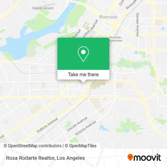 Rosa Rodarte Realtor map