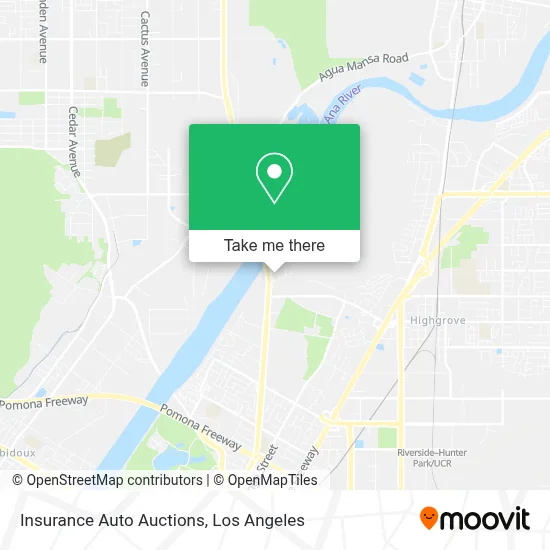 Insurance Auto Auctions map