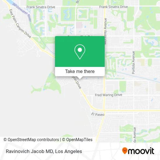 Ravinovich Jacob MD map