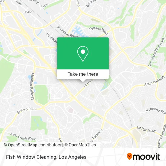 Fish Window Cleaning map
