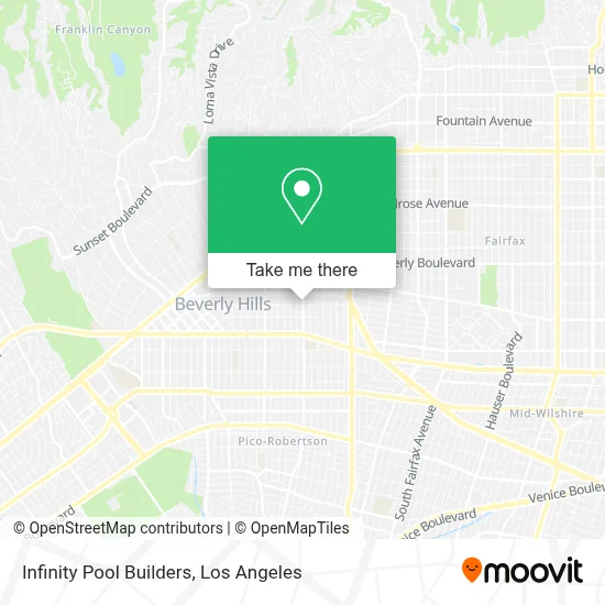 Infinity Pool Builders map