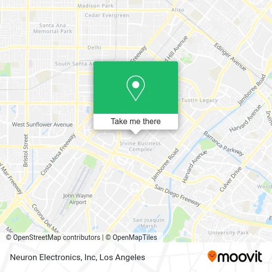 Neuron Electronics, Inc map