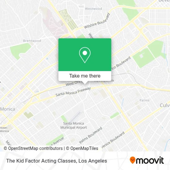 The Kid Factor Acting Classes map