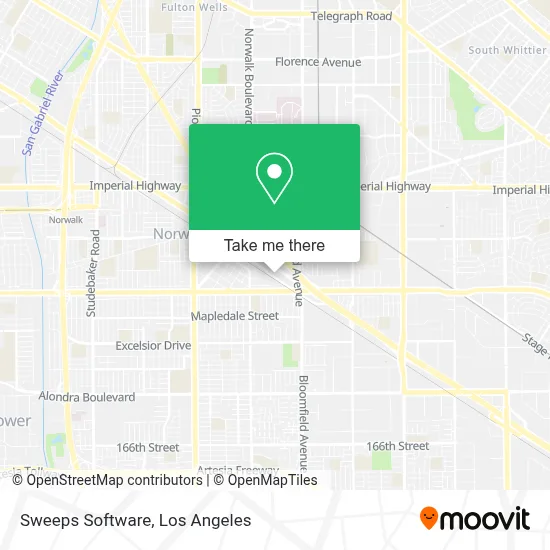 Sweeps Software map