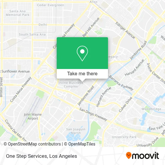 One Step Services map