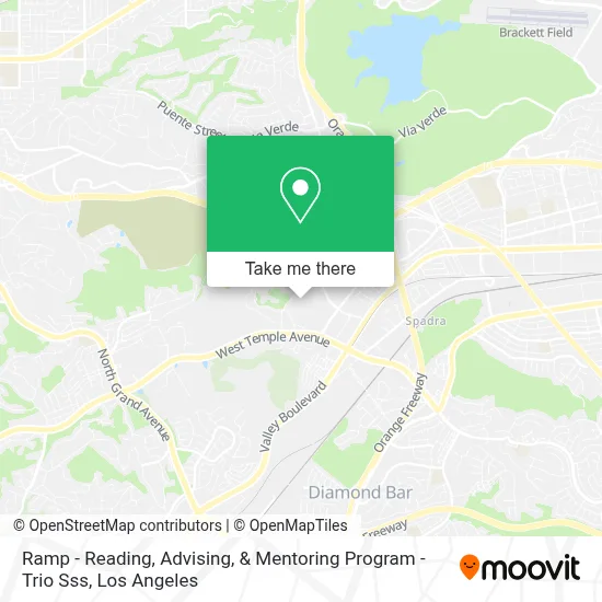 Ramp - Reading, Advising, & Mentoring Program - Trio Sss map