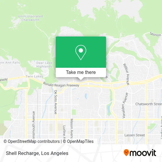 Shell Recharge map