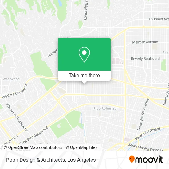Poon Design & Architects map