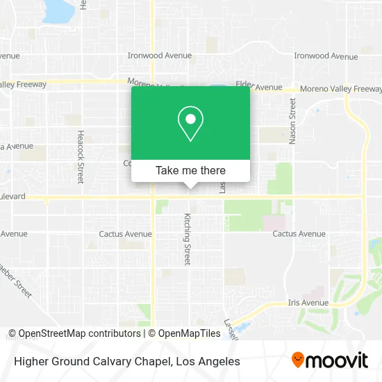 Higher Ground Calvary Chapel map