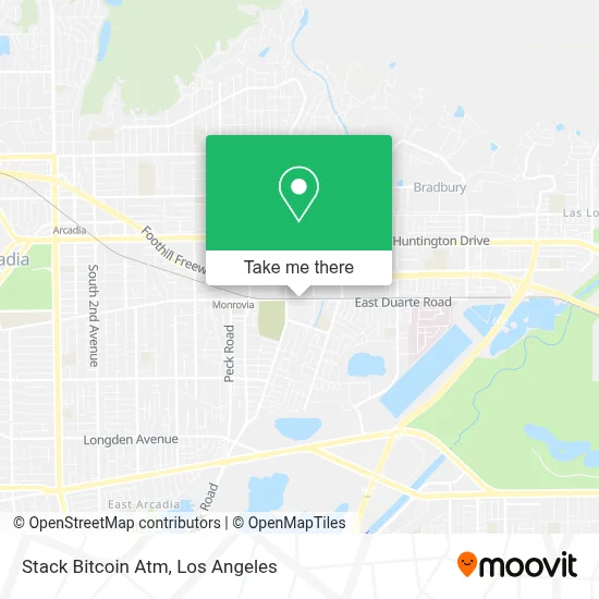 Stack Bitcoin Atm map