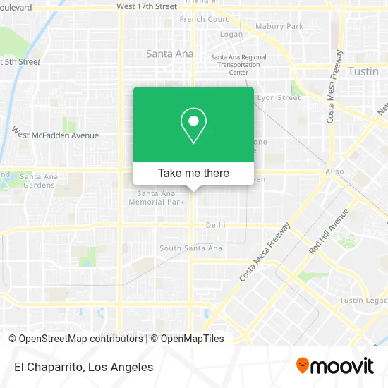 El Chaparrito map