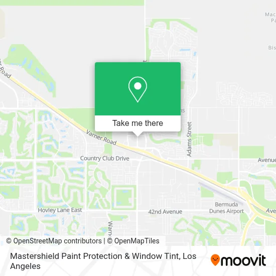 Mastershield Paint Protection & Window Tint map