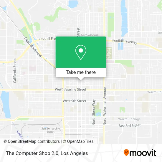 The Computer Shop 2.0 map