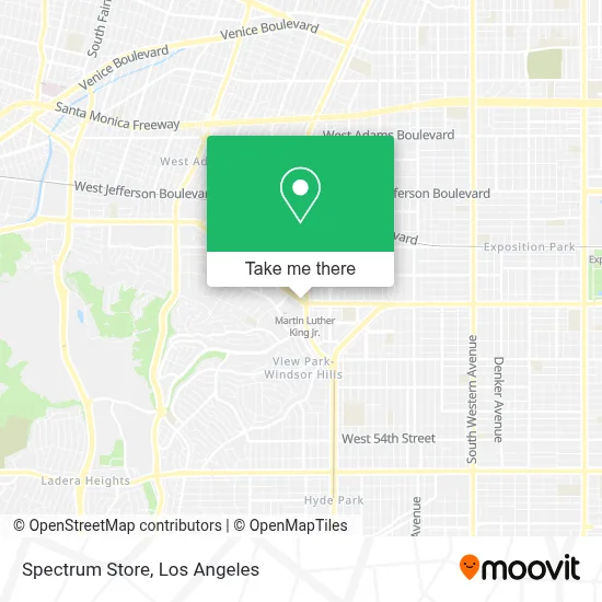 Spectrum Store map