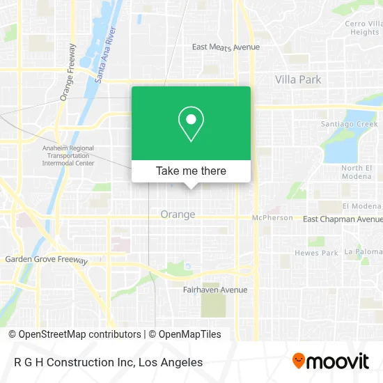 R G H Construction Inc map