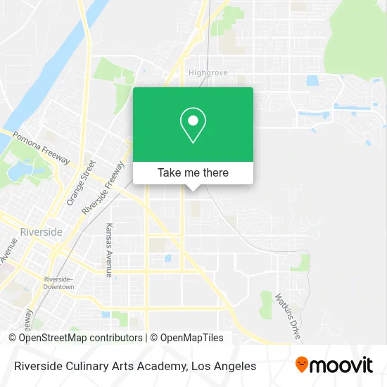 Riverside Culinary Arts Academy map