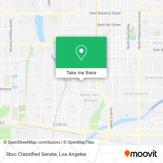 Sbvc Classified Senate map