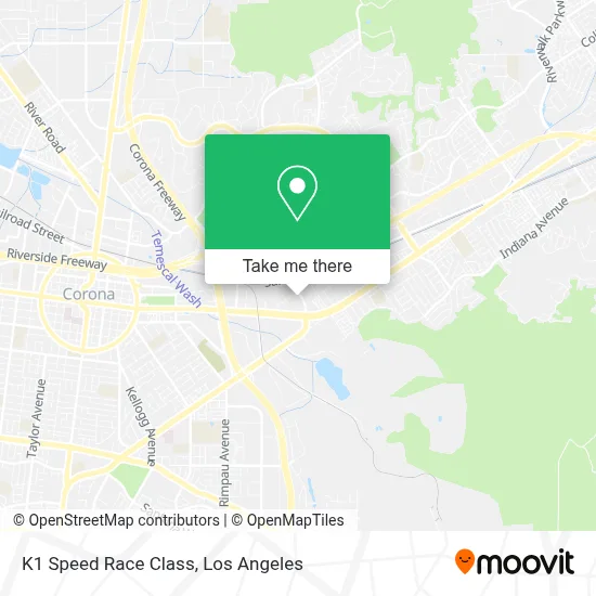 K1 Speed Race Class map
