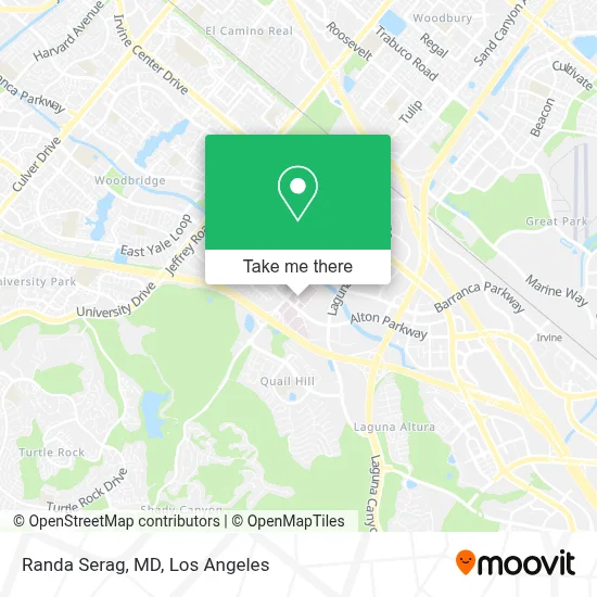 Randa Serag, MD map