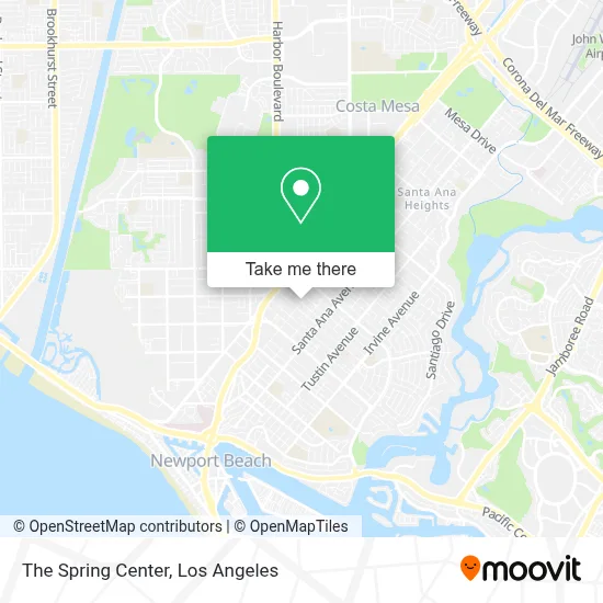 The Spring Center map