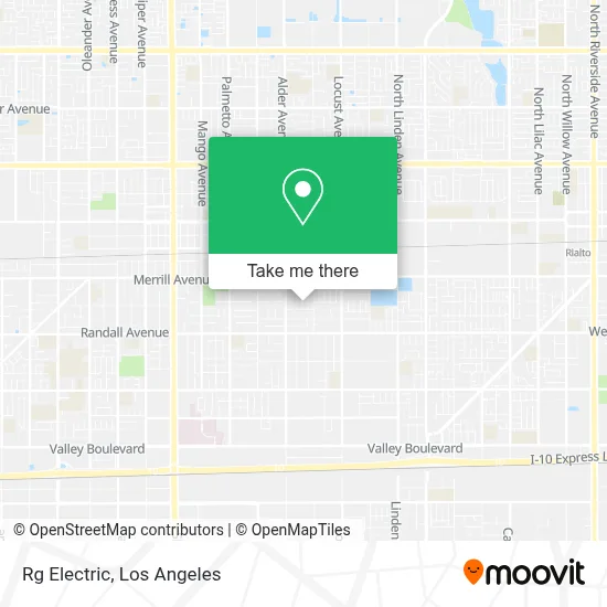 Rg Electric map