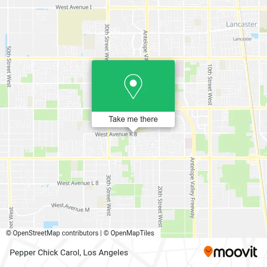 Pepper Chick Carol map