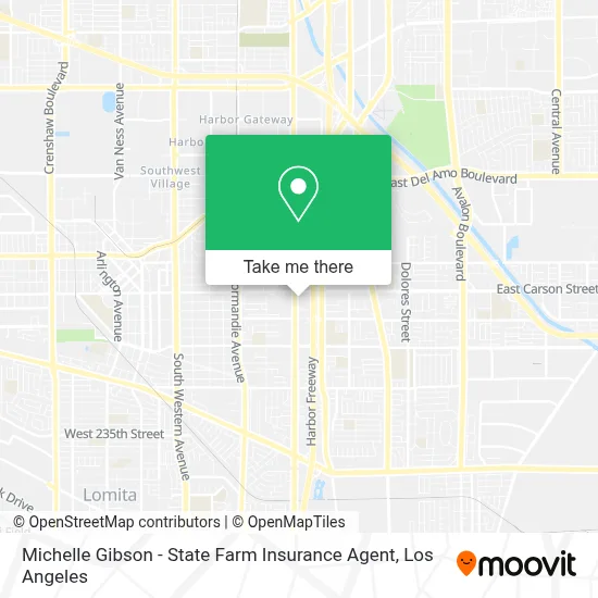 Michelle Gibson - State Farm Insurance Agent map