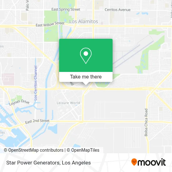 Star Power Generators map