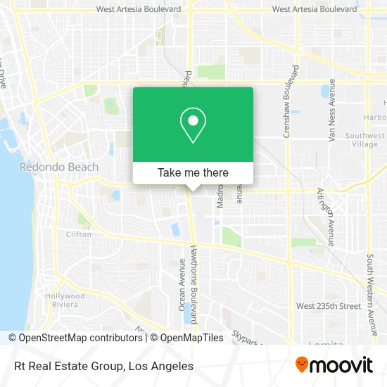 Rt Real Estate Group map