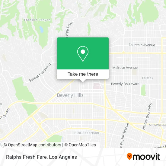 Ralphs Fresh Fare map