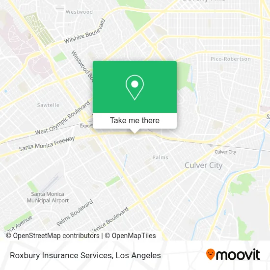 Roxbury Insurance Services map
