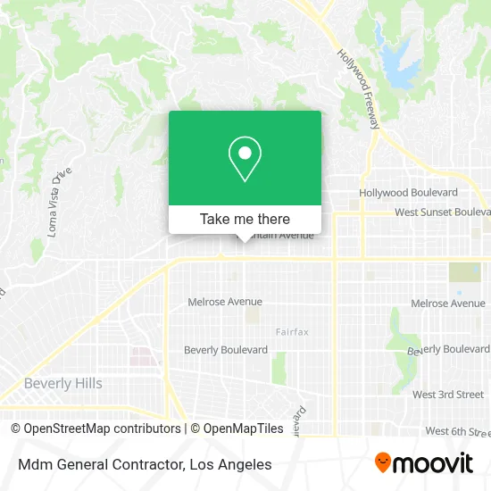 Mdm General Contractor map