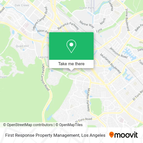First Response Property Management map