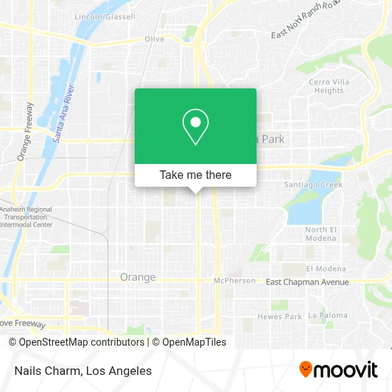 Nails Charm map