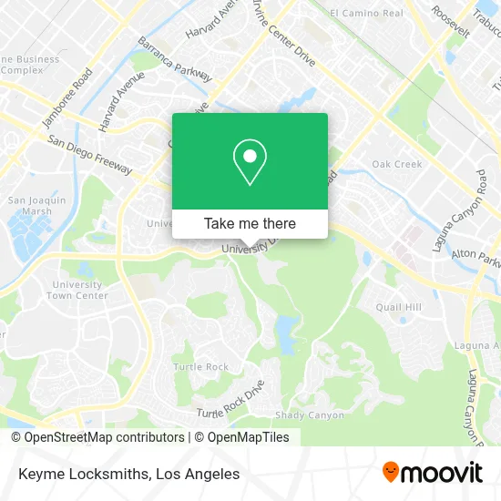 Keyme Locksmiths map