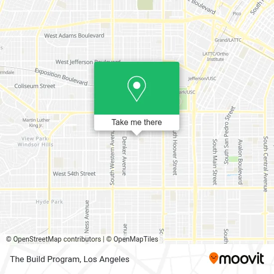 The Build Program map