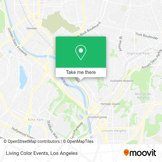 Living Color Events map