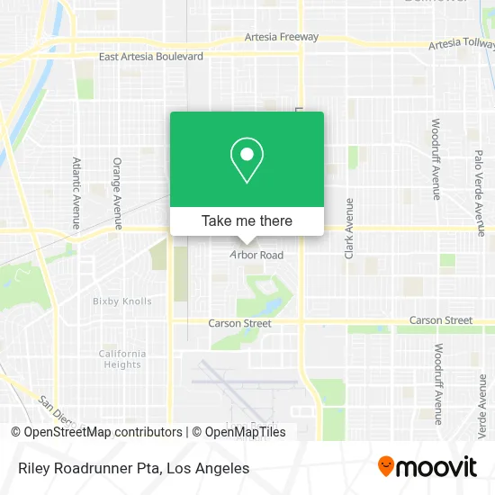 Riley Roadrunner Pta map
