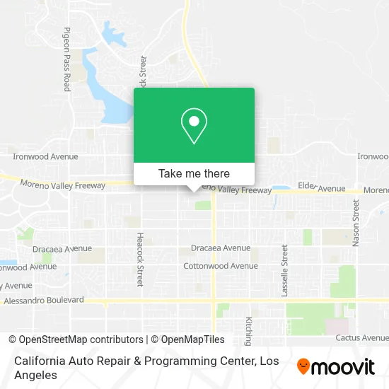 California Auto Repair & Programming Center map