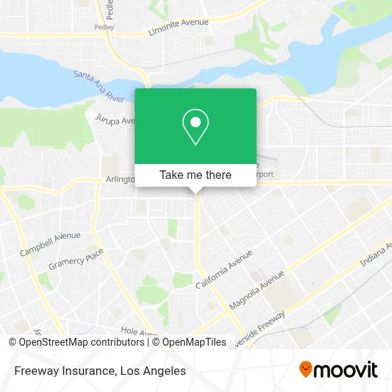 Freeway Insurance map