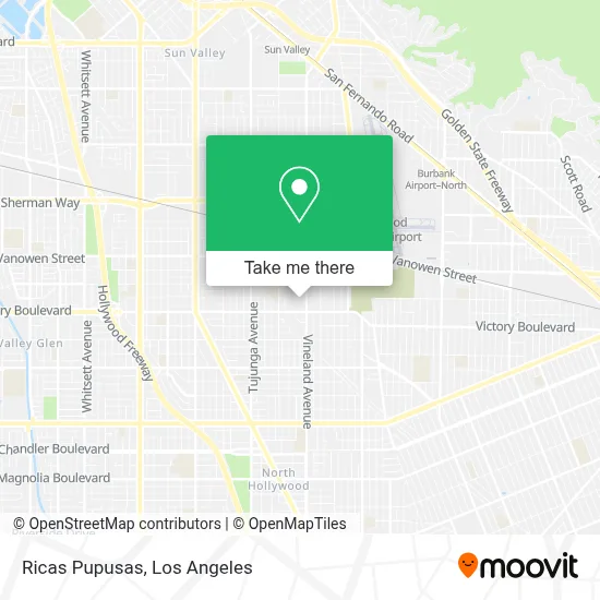 Ricas Pupusas map