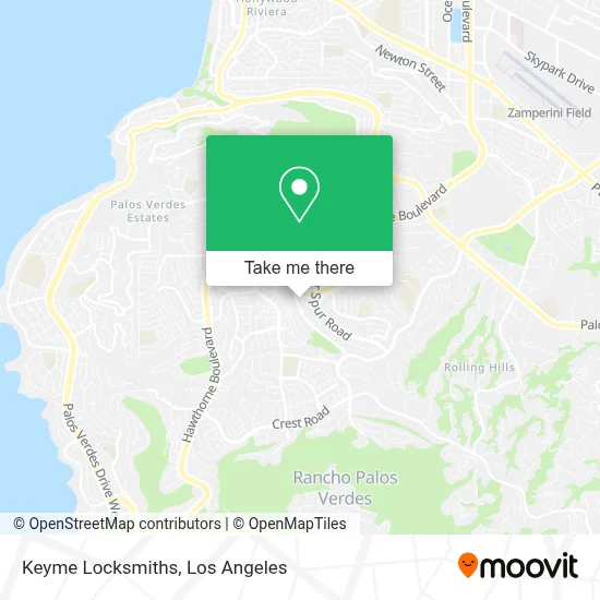 Keyme Locksmiths map