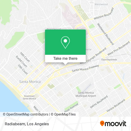 Radiabeam map