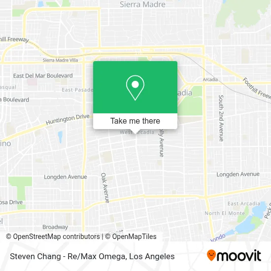 Steven Chang - Re/Max Omega map